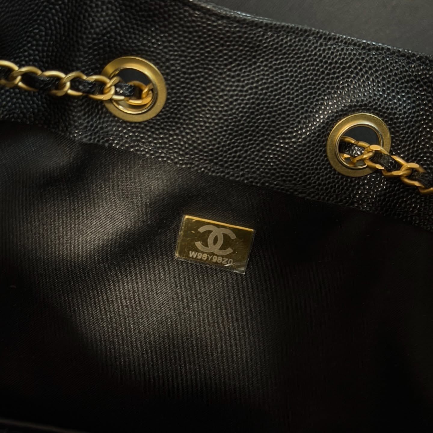 LOULOU SMALL EN CUIR MATELASSÉ